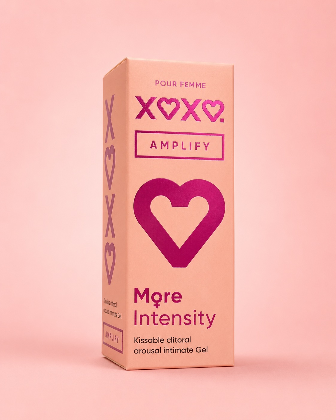 XOXO Amplify · More Intensity box